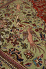 Load image into Gallery viewer, 6.9 x 10 Authentic Persian Tabriz Tabataba Rug Hunting Deer's Birds - view 11