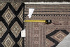 Load image into Gallery viewer, 4 x 6.3 Jaldar Bokhara Rug Black #B-75637