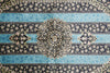 Load image into Gallery viewer, 4x6 Silk Rug Torqouise And Black #PIX-55221