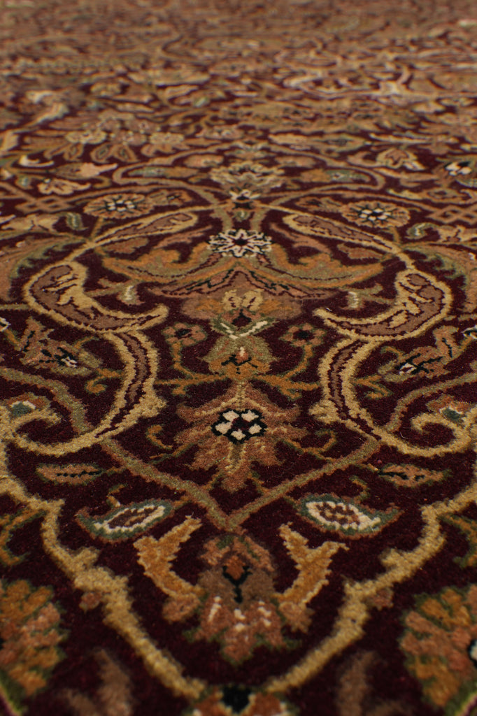 9.3 x 12 High Quality Hand-Knotted India Rug #PIX-10036
