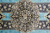 Load image into Gallery viewer, 4x6 Silk Rug Torqouise And Black #PIX-55221