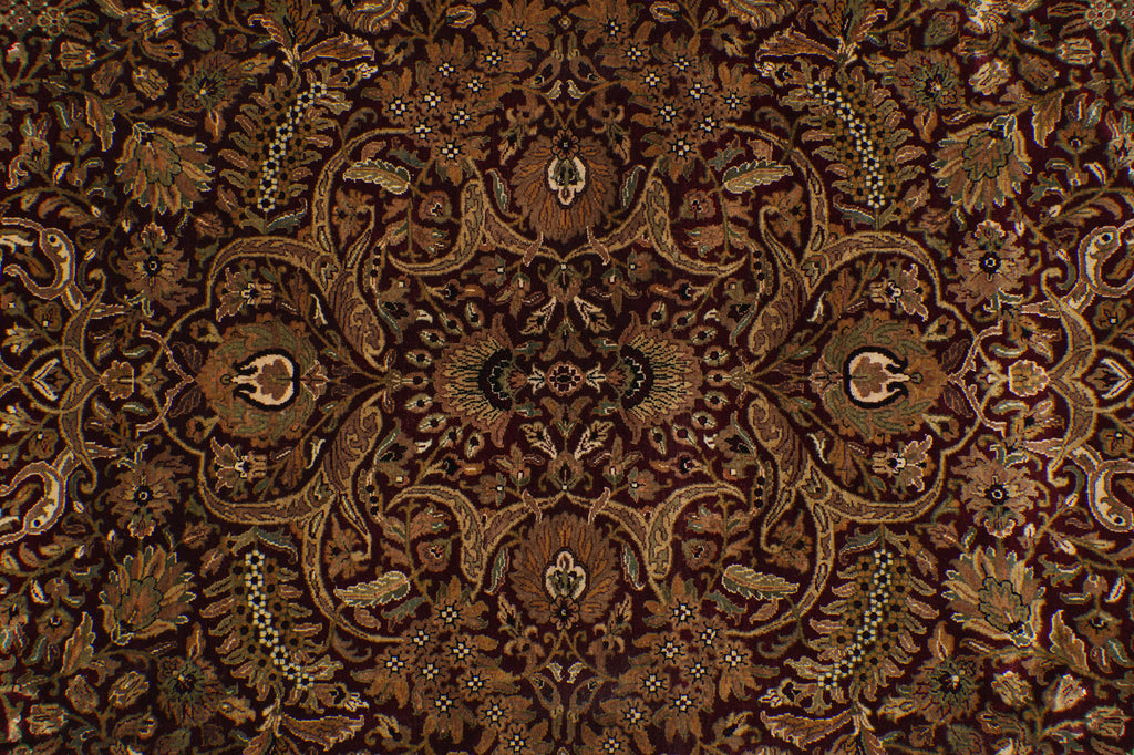 9.3 x 12 High Quality Hand-Knotted India Rug #PIX-10036