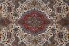 Load image into Gallery viewer, 6.6 x 10 Super Fine Quality Authentic Persian Tabriz Rug Wool and Silk 70 Raj 500 KPSI - view 6
