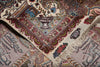 Load image into Gallery viewer, 6.6 x 10 Super Fine Quality Authentic Persian Tabriz Rug Wool and Silk 70 Raj 500 KPSI - view 11