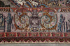 Load image into Gallery viewer, 6.6 x 10 Super Fine Quality Authentic Persian Tabriz Rug Wool and Silk 70 Raj 500 KPSI - view 15