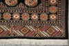 Load image into Gallery viewer, 4 x 6 Black Bokhara Rug Imported Pakistan Hand-Knotted #F-3129