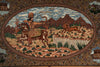 Load image into Gallery viewer, 7 x 10.4 Authentic Persian Tabriz Rug Pictorial Iran Fine 400 Kpsi - view 8