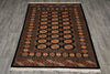 Load image into Gallery viewer, 4 x 6 Black Bokhara Rug Imported Pakistan Hand-Knotted #F-3129