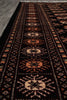 Load image into Gallery viewer, 4 x 6 Hand-Knotted Bokhara Rug Black #F-3130
