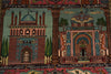 Load image into Gallery viewer, 6 x 8.9 Super Fine Pictorial Persian Tabriz Rug Wool and Silk 70 Raj - view 8