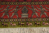 Load image into Gallery viewer, 6 x 8.9 Super Fine Pictorial Persian Tabriz Rug Wool and Silk 70 Raj - view 14