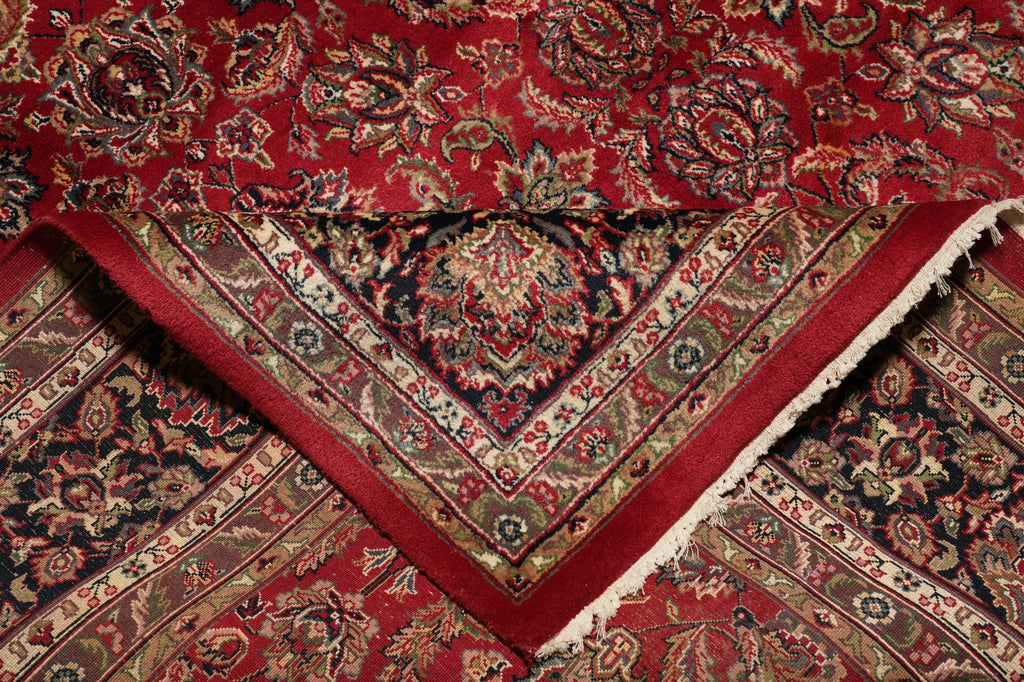 9 x 11.7 Handmade Jaipur Area Rug Organic Wool soft durable pile #PIX-12715