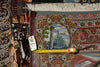 Load image into Gallery viewer, 6.6 x 10 High End One of a Kind Authentic Iran Pictorial Persian Rug Wool and Silk 500+ KPSI - view 20