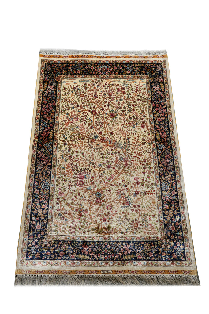 3.4 x 5.5 Tree Of Life Silk Rug #PIX-56385