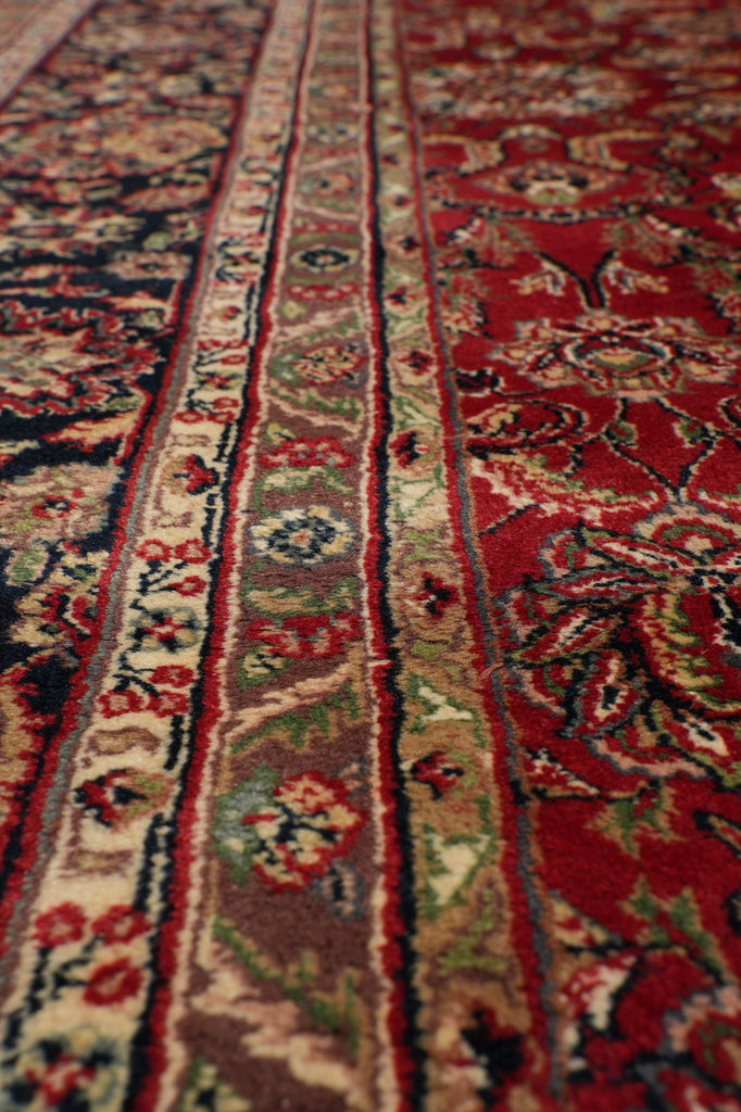 9 x 11.7 Handmade Jaipur Area Rug Organic Wool soft durable pile #PIX-12715