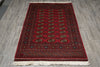 Load image into Gallery viewer, 4 x 6.6 Hand-Knotted Bokhara Rug Pakistan #F-3131