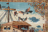 Load image into Gallery viewer, 4.5 x 3.4 Bamboo Silk Scenery Carpet Floor and Wall Rug #PIX-55348