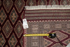 Load image into Gallery viewer, 4.3 x 6.5 Hand-Knotted Jaldar Bokhara Geometric Rug Burgundy #PIX-29027