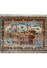 Load image into Gallery viewer, 4.5 x 3.4 Bamboo Silk Scenery Carpet Floor and Wall Rug