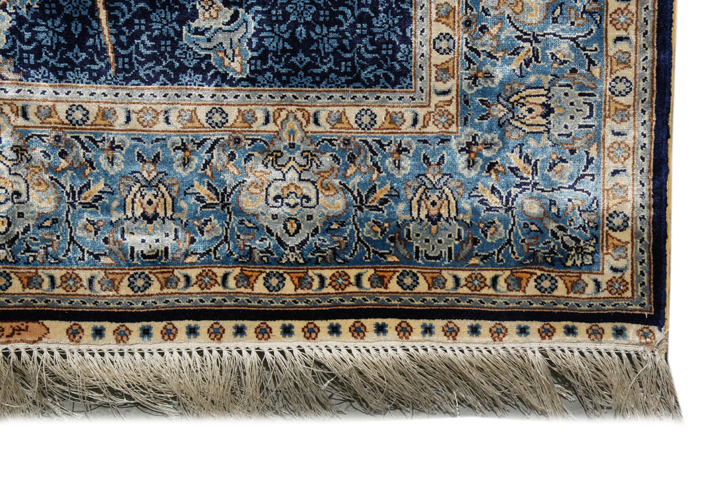 3 x 4 Exotic Traditional Bamboo Silk Carpet Rug #PIX-58473