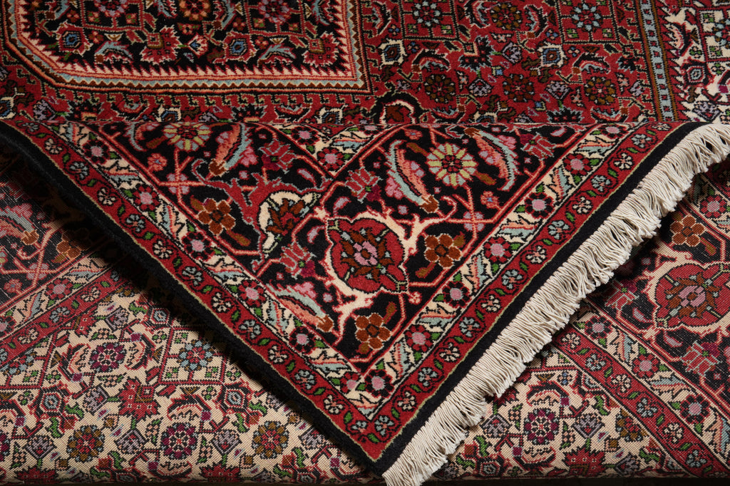 6.7 x 8 High End Persian Bijar Rug Iran Iron Carpet - view 15