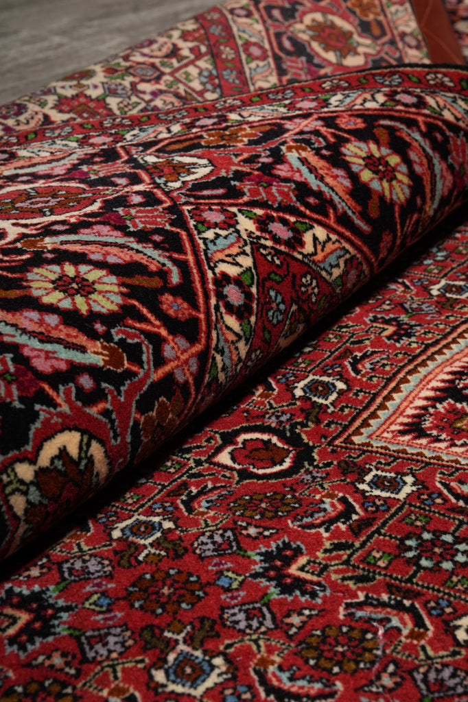 6.7 x 8 High End Persian Bijar Rug Iran Iron Carpet - view 12