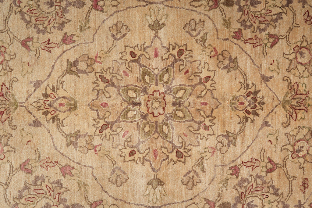 6 x 9 Zigler Chobi Peshawar Rug Hand-Knotted Neutrals #B-71430