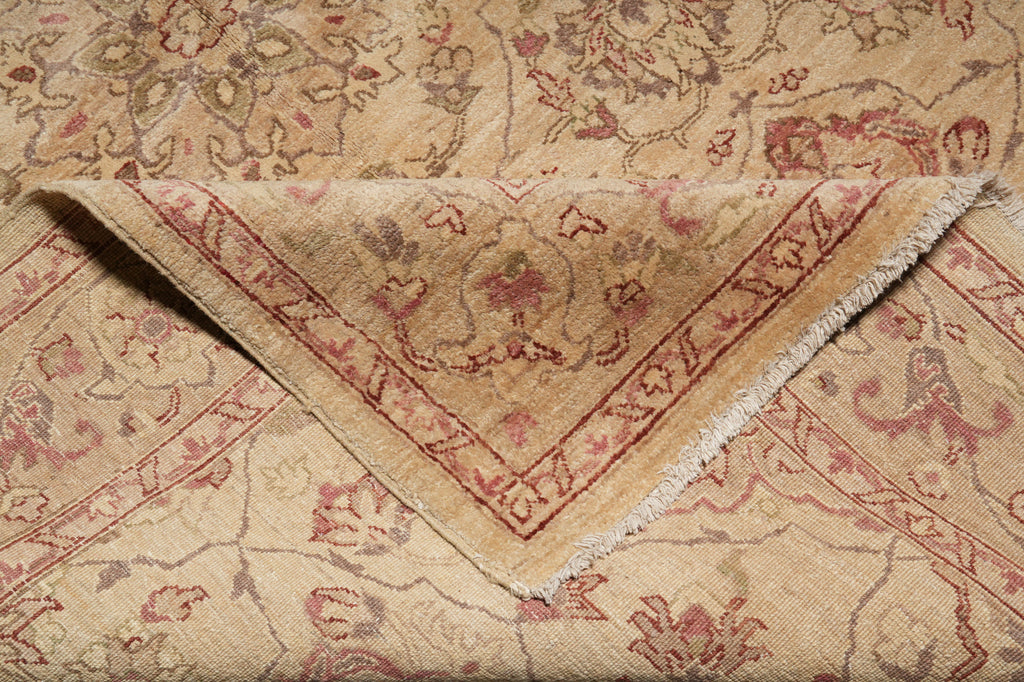 6 x 9 Zigler Chobi Peshawar Rug Hand-Knotted Neutrals #B-71430