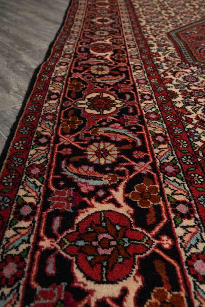 6.7 x 8 High End Persian Bijar Rug Iran Iron Carpet - view 11