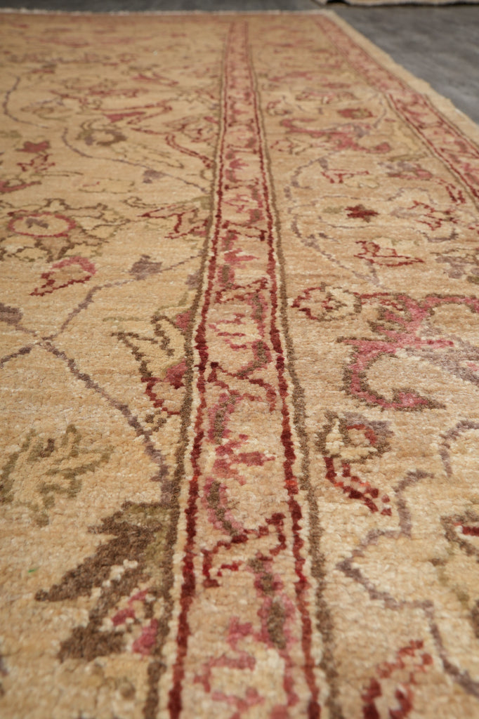 6 x 9 Zigler Chobi Peshawar Rug Hand-Knotted Neutrals #B-71430