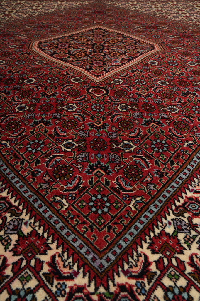 6.7 x 8 High End Persian Bijar Rug Iran Iron Carpet - view 9