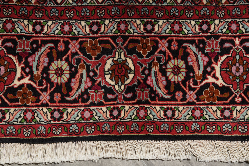 6.7 x 8 High End Persian Bijar Rug Iran Iron Carpet - view 14