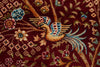 Load image into Gallery viewer, 3 x 5 Bamboo Silk Carpet Tree of Life Burgundy Hanging Rug #PIX-55246
