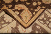 Load image into Gallery viewer, 5.5 x 9 Chocolate Brown Hand-Knotted Zigler Chobi Peshawar Rug #PIX-17353