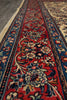Load image into Gallery viewer, 7 x 9.8 Ivory Fine Wool Persian Sarouk Rug - view 11