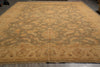 Load image into Gallery viewer, 13.10 x 19.7 Natrual Qualitu Zigler Chobi Peshawar Rug Sage Green