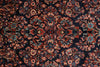Load image into Gallery viewer, 6.8 x 9.8 Navy Blue Fine Persian Sarouk Rug - view 8