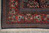Load image into Gallery viewer, 6.8 x 9.8 Navy Blue Fine Persian Sarouk Rug - view 14