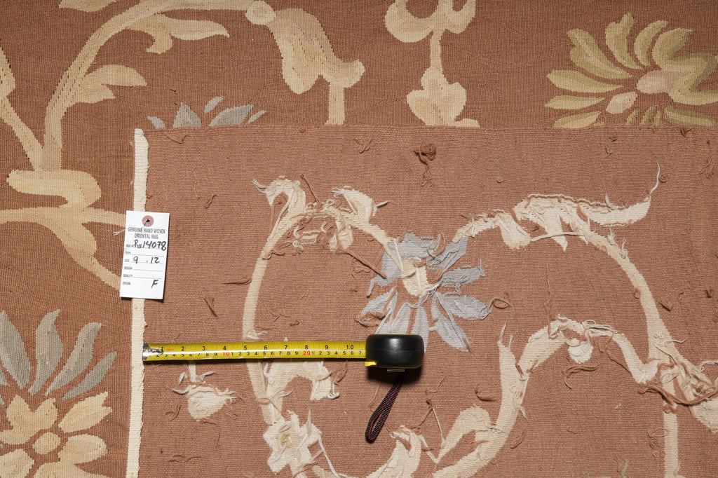 9 x 12 Flat Weave Handmade Lauren Rug #PIX-14078