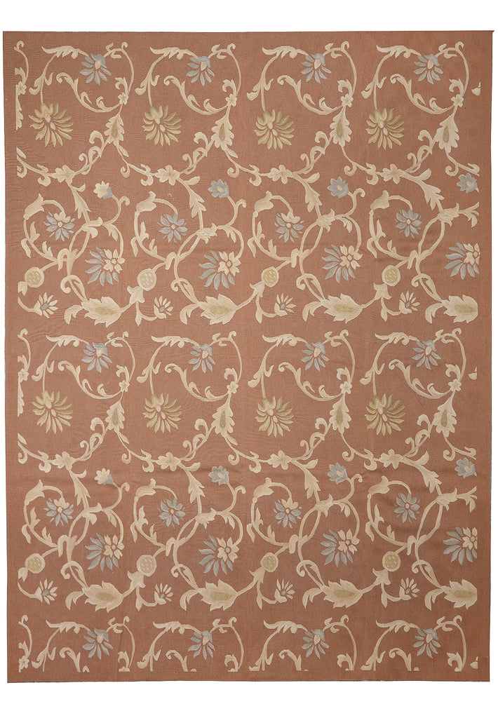 9 x 12 Flat Weave Handmade Lauren Rug #PIX-14078
