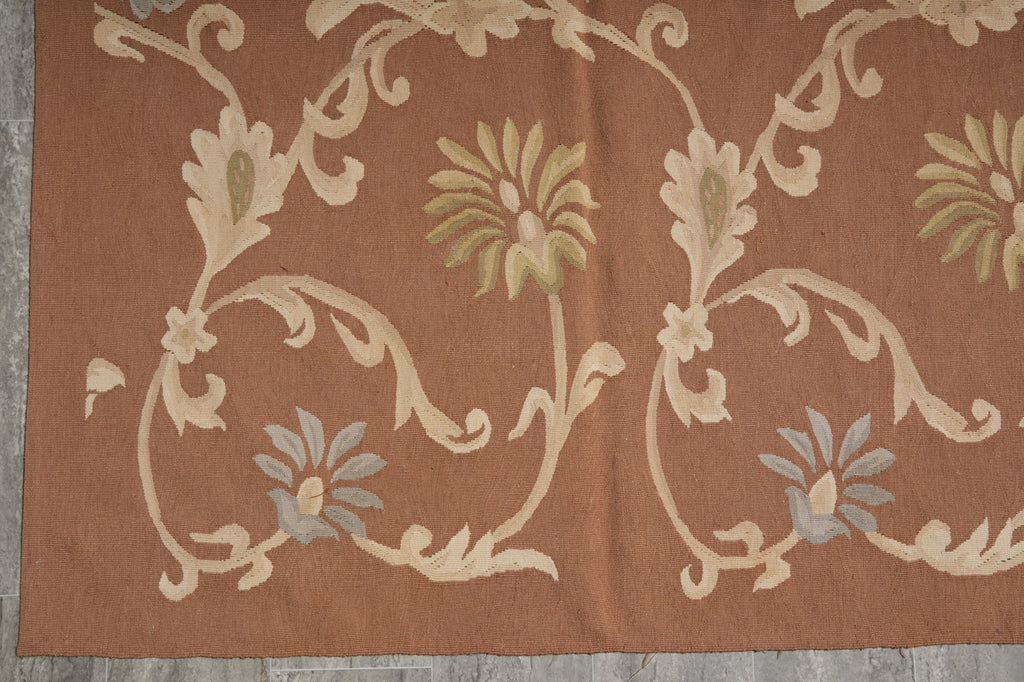 9 x 12 Flat Weave Handmade Lauren Rug #PIX-14078