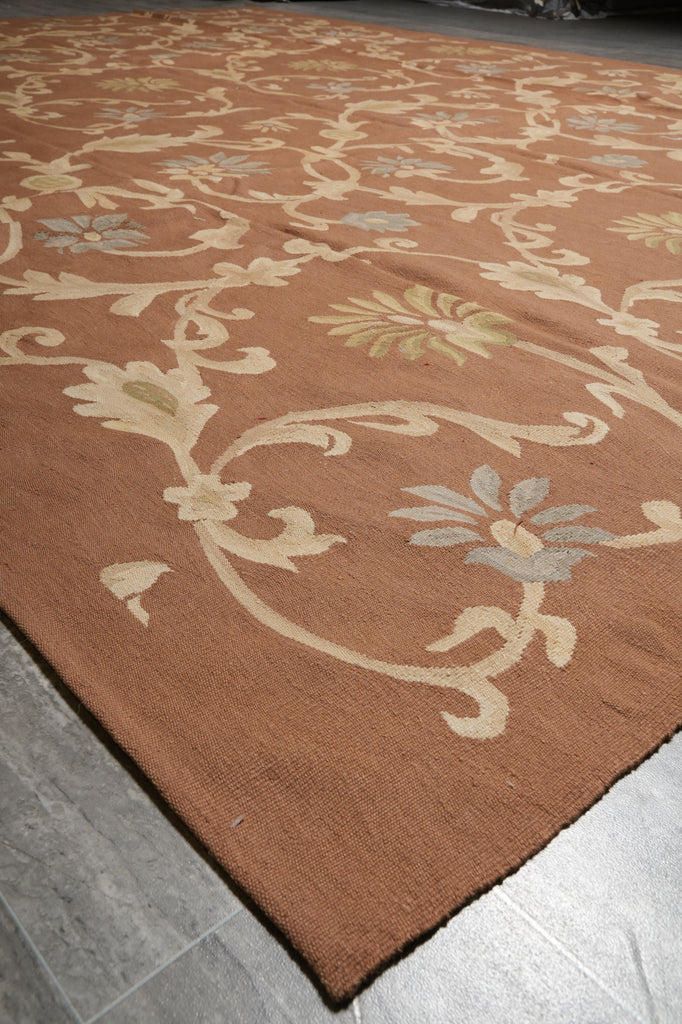 9 x 12 Flat Weave Handmade Lauren Rug #PIX-14078