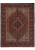 Load image into Gallery viewer, 6.5 x 8.7 Ivory Fine Persian Bijar Rug Iran Carpet