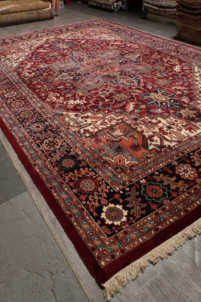 11.7 x 18.2 Quality Heriz Rug Rich Tribal #LA-53131