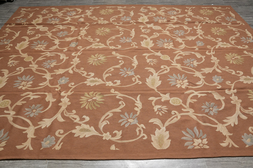9 x 12 Flat Weave Handmade Lauren Rug #PIX-14078