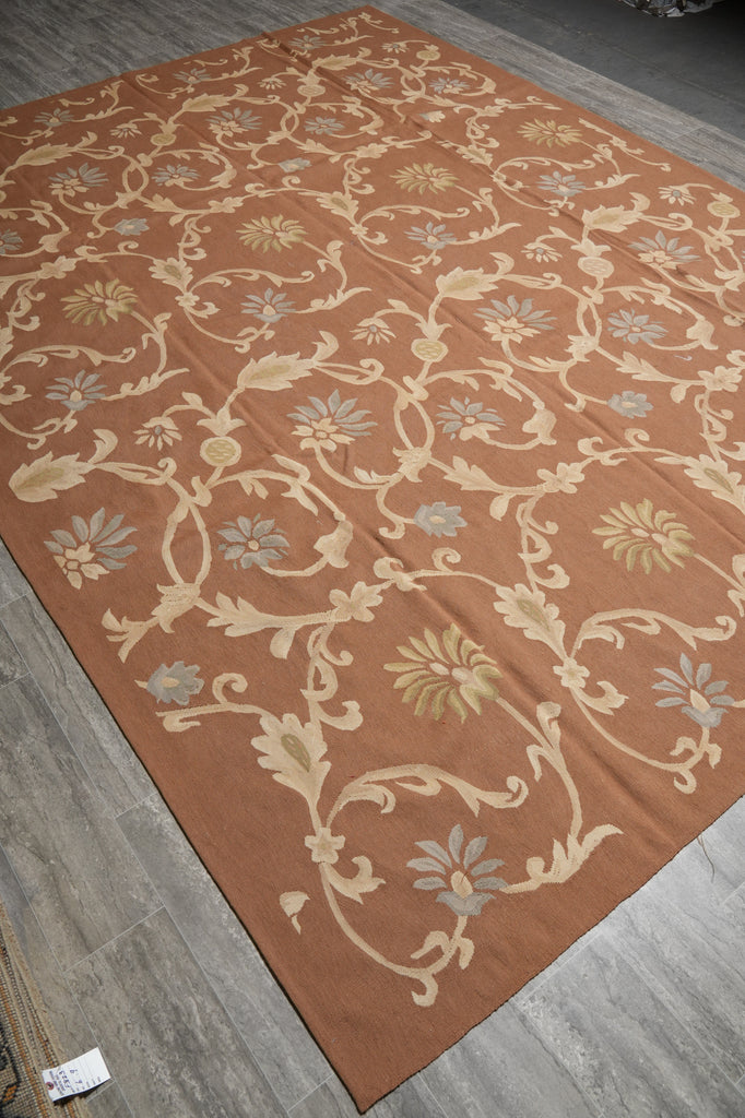 9 x 12 Flat Weave Handmade Lauren Rug #PIX-14078