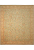 Load image into Gallery viewer, 16.10 x 19.7 Large Squarish Zigler Chobi Peshawar Rug Light Green 