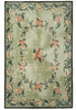 Load image into Gallery viewer, 5.8 x 8.8 Green French Aubusson Hooked Rug #PIX-1195