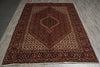 Load image into Gallery viewer, 6.5 x 8.7 Ivory Fine Persian Bijar Rug Iran Carpet - view 3