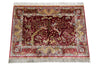 Load image into Gallery viewer, 4 x 3  Scenery Trees Birds Deers Bamboo Silk Rug